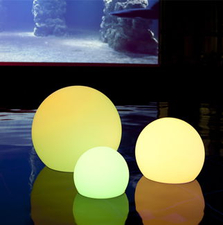 Outdoor waterproof Solar LED Floating Ball Lighting
