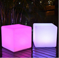 High Quality PE LED Cube Table