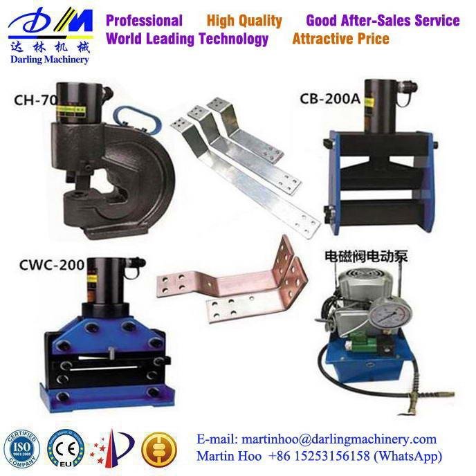 the best seller DMBX-200 3 in 1 Portable Busbar Machine
