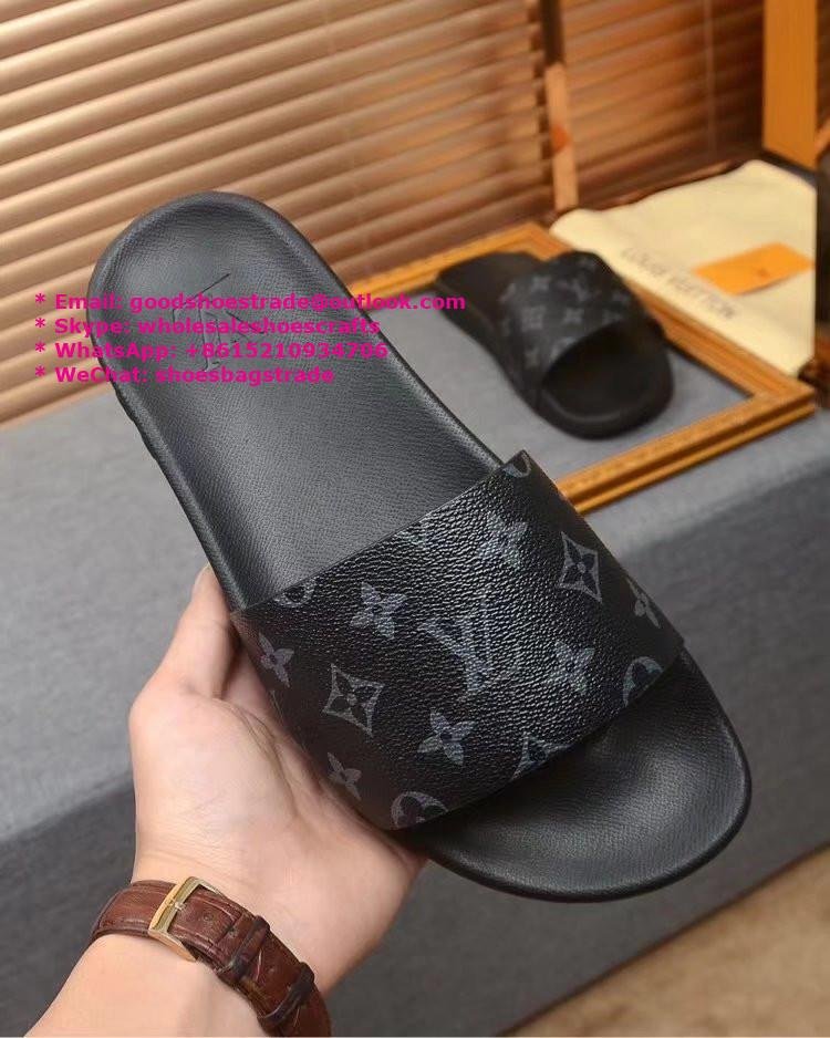Supreme Louis Vuitton Flip Flops