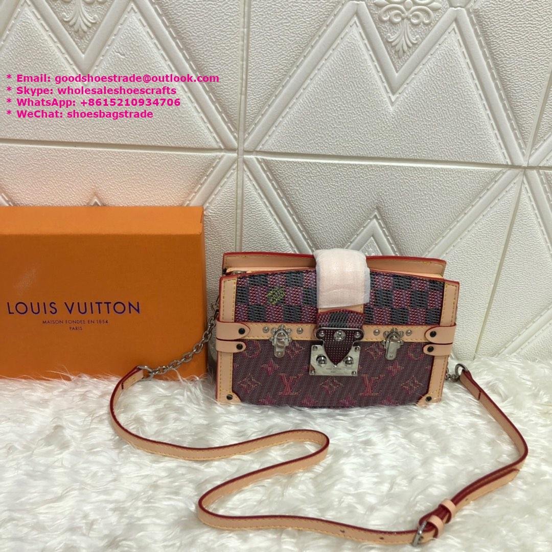 Louis Vuitton Petite Malle Monogram Truck Clutch Lv box bag boite chapeau LV bag - handbag ...