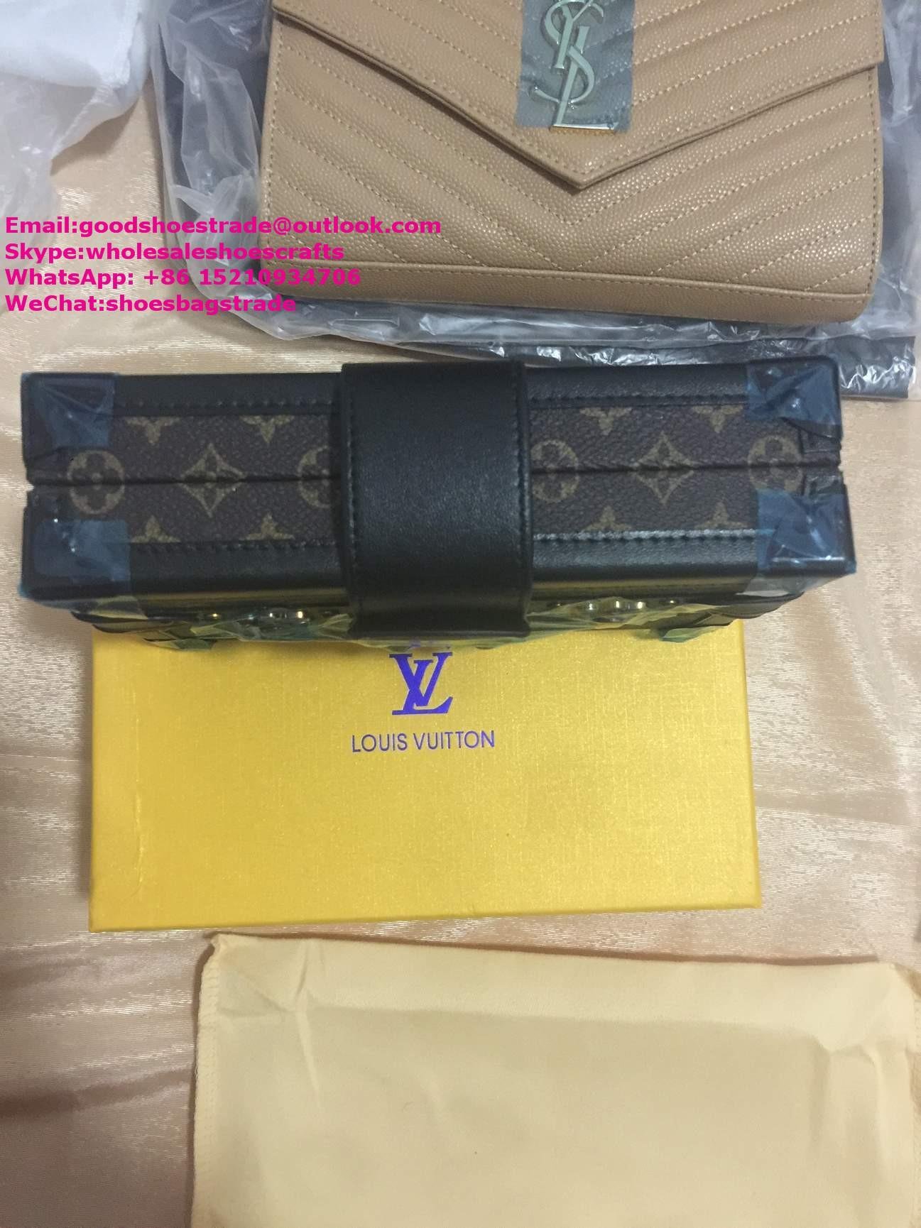 Louis Vuitton Petite Malle Monogram Truck Clutch Lv box bag boite chapeau LV bag - handbag ...
