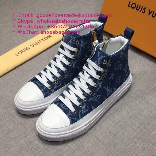 LV shoes LV sneakers Louis Vuitton TIME OUT SNEAKER STELLAR SNEAKER Monogram men (China ...