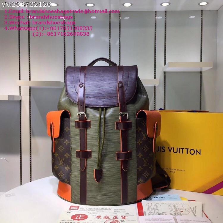 LV backpack Louis Vuitton backpack LV bags BACKPACK TRIO STEAMER BACKPACK LV bag (China ...