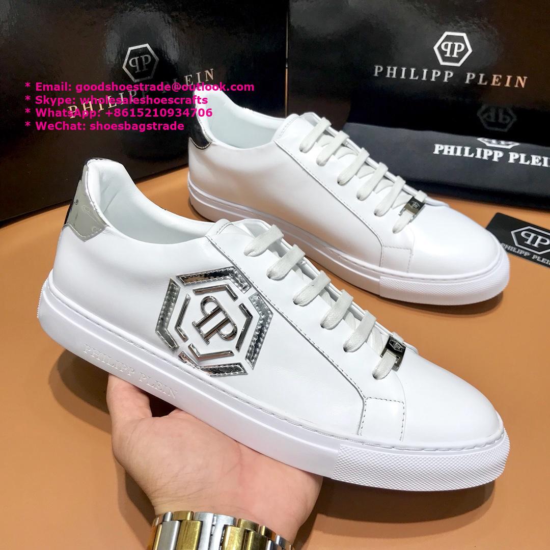 PHILIPP PLEIN Sneaker LO TOP SNEAKERS HEXAGON PP shoes PHILIPP PLEIN men shoes