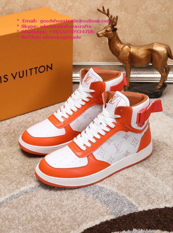 Louis Vuitton RIVOLI SNEAKER BOOT LV RUN AWAY PULSE SNEAKER LV Men Shoes LV shoe - sneaker ...