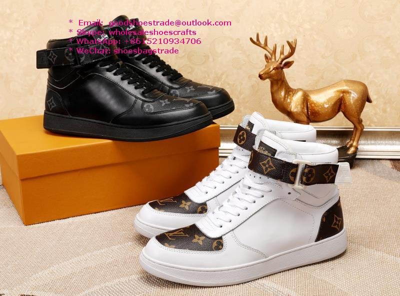 Louis Vuitton RIVOLI SNEAKER BOOT LV RUN AWAY PULSE SNEAKER LV Men Shoes LV shoe - sneaker ...