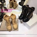 balmain Leather Army ankle boots BALMAIN Shoes BALMAIN Boots BALMAIN high heel Z 3