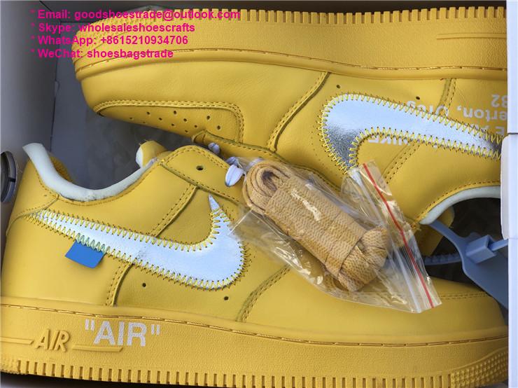 wholesale      air max sneaker      Air Force 1 MCA AF1 Virgil Off White shoes 2