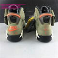 Nike Air Jordan 6 Travis Scott Cactus Jack Olive jordan shoes jordan men's shoes