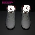 air jordan 5 x  off white AJ 5 ow 3M reflective Jordan 5 Fire Red IslandGreen aj