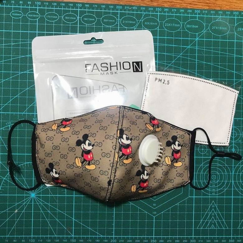 Louis Vuitton Monogram Face Mask LV leather dust Mask LV Mask Disney masks N95 K (China ...