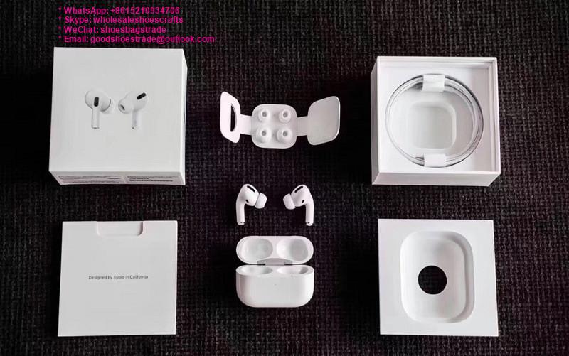 1:1 Airpods PRO Wireless Earphone Bluetooth Headphone Apple Headset Charger Box 2