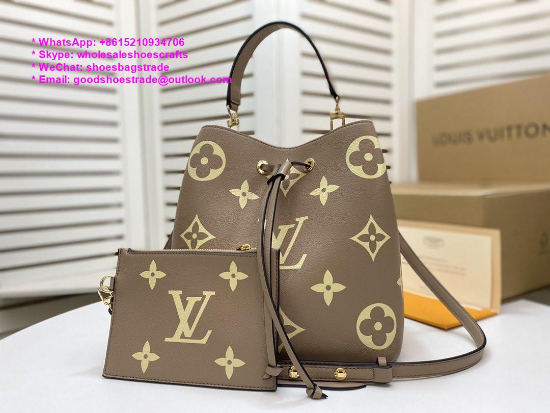     otes Crafty OnTheGo GM     ag     ANDBAG neonoe mm monogram empreinte leathe 12