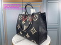 LV totes Crafty OnTheGo GM LV bag LV HANDBAG neonoe mm monogram empreinte leathe