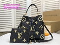     otes Crafty OnTheGo GM     ag     ANDBAG neonoe mm monogram empreinte leathe 13