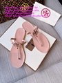 Tory Burch Miller leather thong sandals women tory burch sandals TB sandals tory