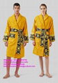 BAROQUE BATHROBE versace robe for women and men designer robe luxury robe bath b