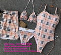 burberry swimsuit bra pajamas Lingerie Ladies underwear one piece swimsuit short