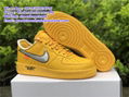 wholesale Off White x      Air Force 1 University Gold Dunk Low dunk SB sneakers 1