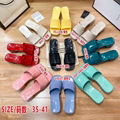 women's rubber slide sandal with       logo GG slides GG sandal spring sandals 6