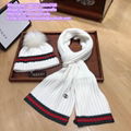 wholesale gucci scarf bandelet muffler neckerchief gucci knitted hat GG cashmere