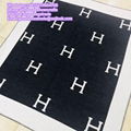 wholesale Hermes CASHMERE WOOL THROW BLANKET H logo Blanket free shipping discou