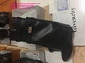 givenchy boots over the knee knitted rainboots in rubber shark lock boots givenc