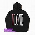 VLone Hoodies VLone shirt Vlone Denim Friends Big V letter Printing short T Swea