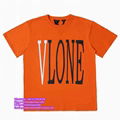 VLone Hoodies VLone shirt Vlone Denim Friends Big V letter Printing short T Swea 7