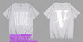 VLone Hoodies VLone shirt Vlone Denim Friends Big V letter Printing short T Swea 16