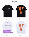 VLone Hoodies VLone shirt Vlone Denim Friends Big V letter Printing short T Swea