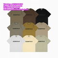 FEAR OF GOD ESSENTIALS 3D Silicon Applique Boxy T-Shirt String ESSENTIALS Logo T 19