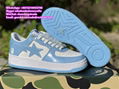 Nike BAPE STA Cotton Candy bape star shoes Bape Sneakers Bape Trainers Nike AF1