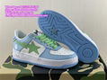 Nike BAPE STA Cotton Candy bape star shoes Bape Sneakers Bape Trainers Nike AF1