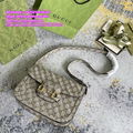                  Hacker Project Small Hourglass Bag Beige Ebony BB purse tote 9