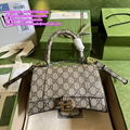 gucci balenciaga Hacker Project Small Hourglass Bag Beige Ebony BB purse tote