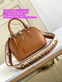 LV alma bb bubblegram leather M59821 ALMA BB Monogram Vernis leather shell bag