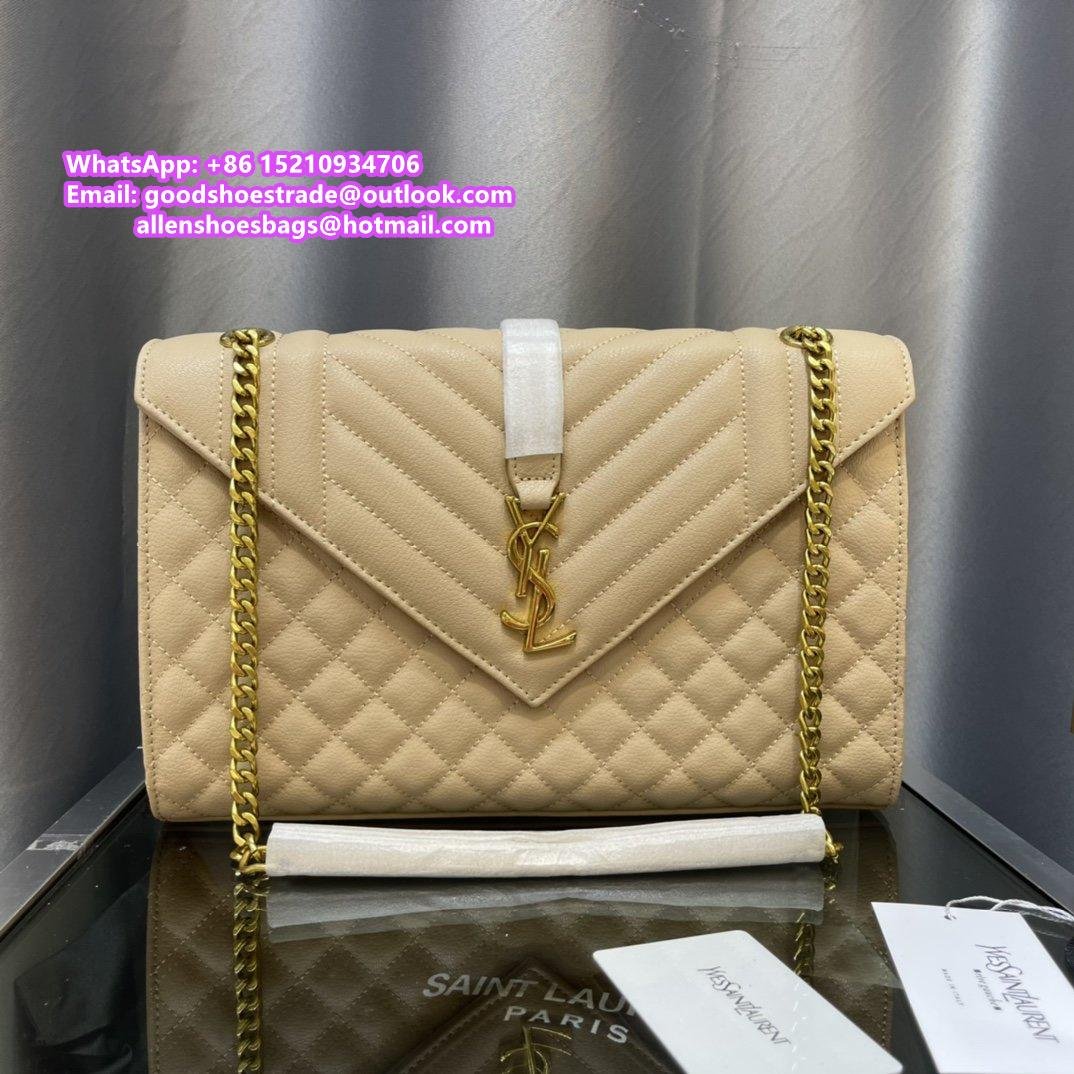    Saint Laurent Monogram Kate Medium Bag With Golden Chain     Envelope Should 2