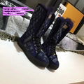 LV boots LV leather boots LV Cotton boots Woolen boots Winter warm boots POLAR F