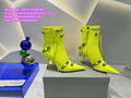 balenciaga women's crocs boot in green rubber Crocs Eva Rain Boots rubber boots