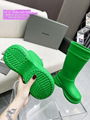 balenciaga women's crocs boot in green rubber Crocs Eva Rain Boots rubber boots