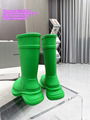 balenciaga women's crocs boot in green rubber Crocs Eva Rain Boots rubber boots