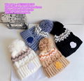 wholesale hat wool Beanie with pom pom winter hat knitted hats caps Warm hat