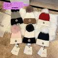 wholesale hat wool Beanie with pom pom winter hat knitted hats caps Warm hat 16