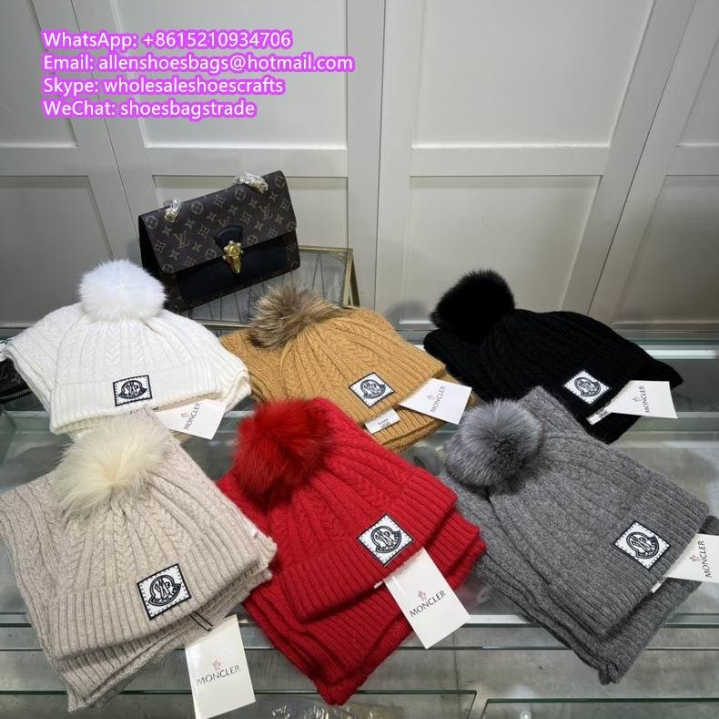 wholesale hat wool Beanie with pom pom winter hat knitted hats caps Warm hat 3