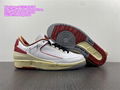 free shipping AJ 2 Low x Titan Union x Air Jordan 2 Rattan Grey Fog 2s sneakers 18