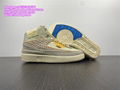 free shipping AJ 2 Low x Titan Union x Air Jordan 2 Rattan Grey Fog 2s sneakers 2