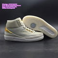 free shipping AJ 2 Low x Titan Union x Air Jordan 2 Rattan Grey Fog 2s sneakers 20