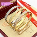 wholesale Cartier Bracelet cartier rings Cartier Earrings Bangle Love rings nail 2